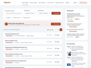 AngoRecruta screenshot preview