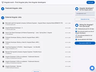 Angular.work platform preview
