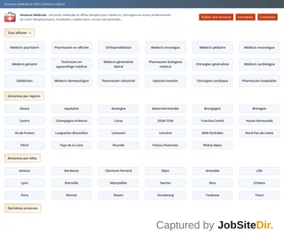 Annonce Médicale screenshot preview