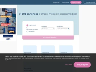 Annonces Médicales screenshot preview Annonces Médicales screenshot preview