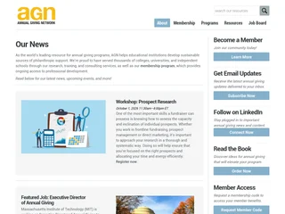 Annual Giving Network platform preview Annual Giving Network platform preview