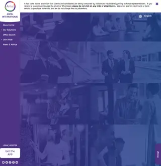 Antal International platform preview