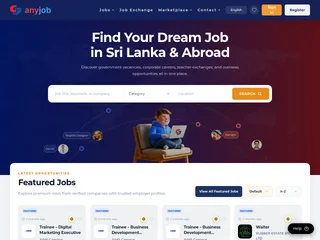 AnyJob.lk screenshot preview AnyJob.lk screenshot preview