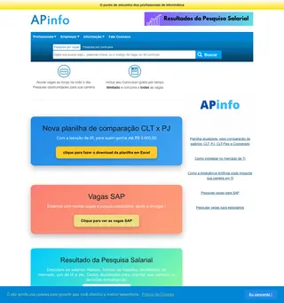 APinfo platform preview