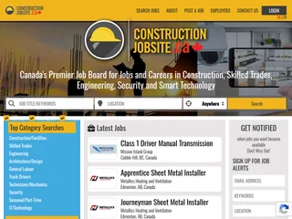 Construction Jobs Canada screenshot preview