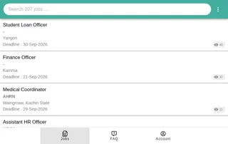 NGO Jobs in Myanmar screenshot preview NGO Jobs in Myanmar screenshot preview