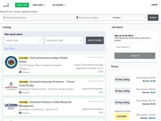 APPAM Career Connections screenshot preview