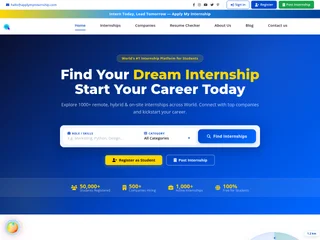 Apply My Internship screenshot preview