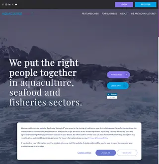 AquacultureTalent platform preview