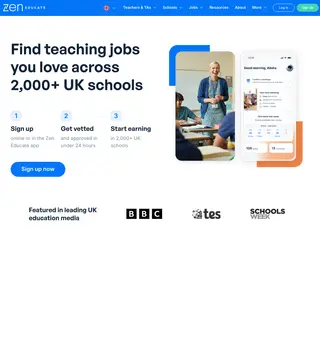 Zen Educate platform preview