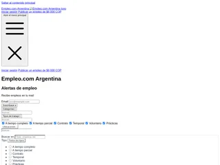 Empleo.com Argentina screenshot preview