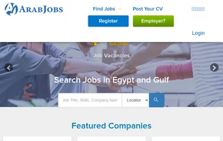 ArabJobs.com screenshot preview