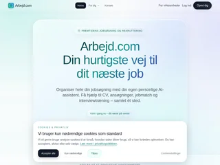 Arbejd.com platform preview Arbejd.com platform preview