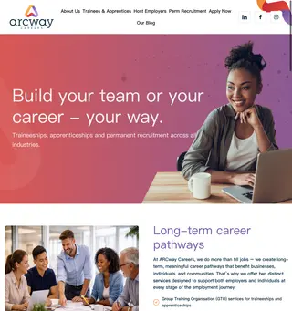 ARCway Careers platform preview