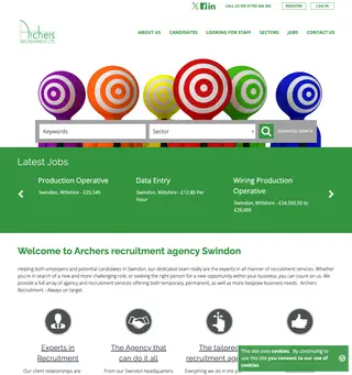 Archers Recruitment Ltd. platform preview