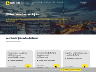 ARCHI-JOBS platform preview