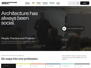 Architecture Social platform preview