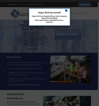 Service First Staffing screenshot preview