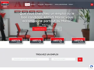 ARTUS Maroc platform preview