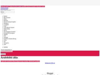 Árufeltöltőállás.hu platform preview