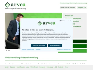 arvea GmbH screenshot preview arvea GmbH screenshot preview