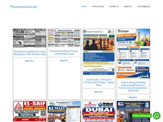 Assignment Abroad Times platform preview Assignment Abroad Times platform preview