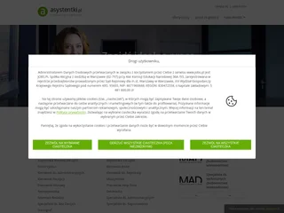 Asystentki.pl platform preview