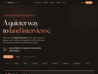 Atlas Job screenshot preview Atlas Job screenshot preview