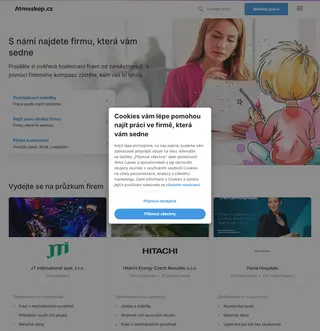 Atmoskop.cz platform preview
