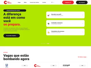 Cia de Talentos platform preview Cia de Talentos platform preview