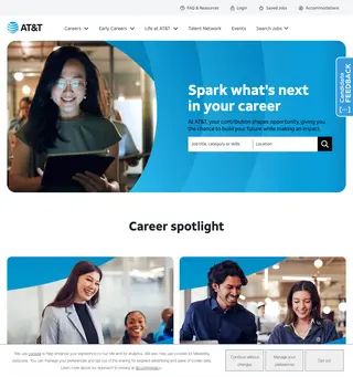 AT&T Careers platform preview
