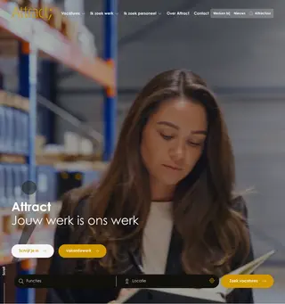 Attract Uitzendbureau screenshot preview
