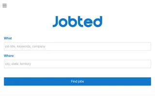 Jobted screenshot preview