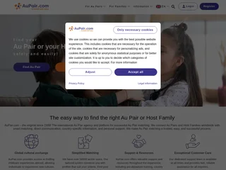 AuPair.com platform preview AuPair.com platform preview