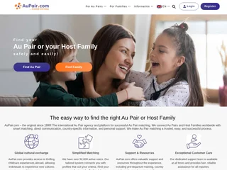 AuPair.com screenshot preview AuPair.com screenshot preview