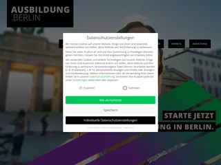 ausbildung.berlin screenshot preview ausbildung.berlin screenshot preview