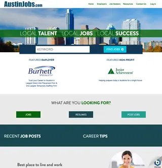 Austin Jobs screenshot preview