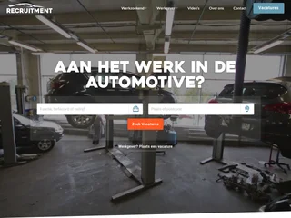 Automotive Recruitment platform preview Automotive Recruitment platform preview