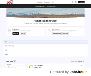 A Wow Job platform preview