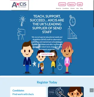Axcis Education platform preview