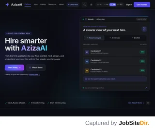AzizaAI platform preview
