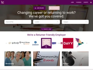 BacktoWorkConnect.ie screenshot preview BacktoWorkConnect.ie screenshot preview