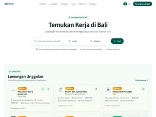 BaliKerja platform preview