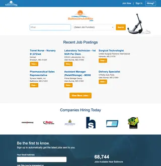 Baltimore JobSite screenshot preview