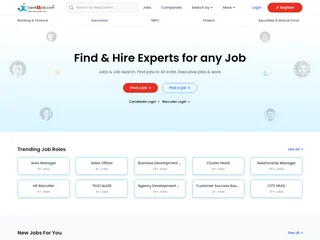 bankAjob.com screenshot preview
