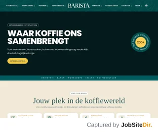 Barista.nl platform preview Barista.nl platform preview