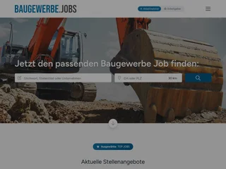 BAUGEWERBE.JOBS screenshot preview BAUGEWERBE.JOBS screenshot preview