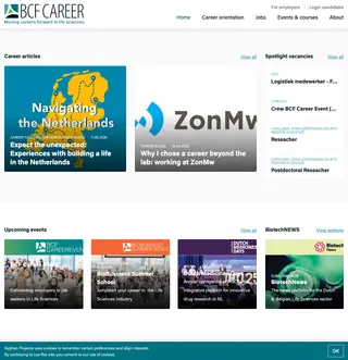 BCF Career platform preview