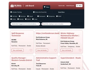 BC Metis Work screenshot preview