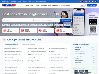 BDJobs Live platform preview